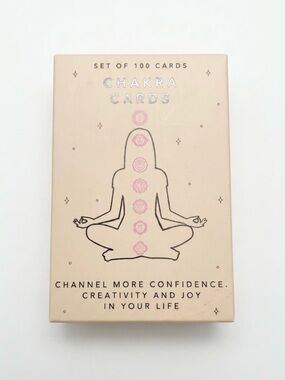 Chakra Cards - Journey of Self-Discovery (Set of 100)